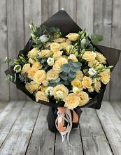 Букет цветов из:  Розы и Лизиантусы в Викулово