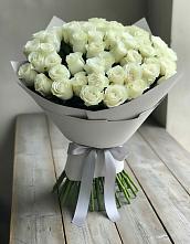 Букет 35 Белых роз в Викулово