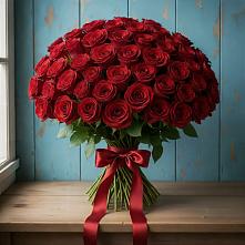 Букет Красные розы Блэк Меджик в Викулово