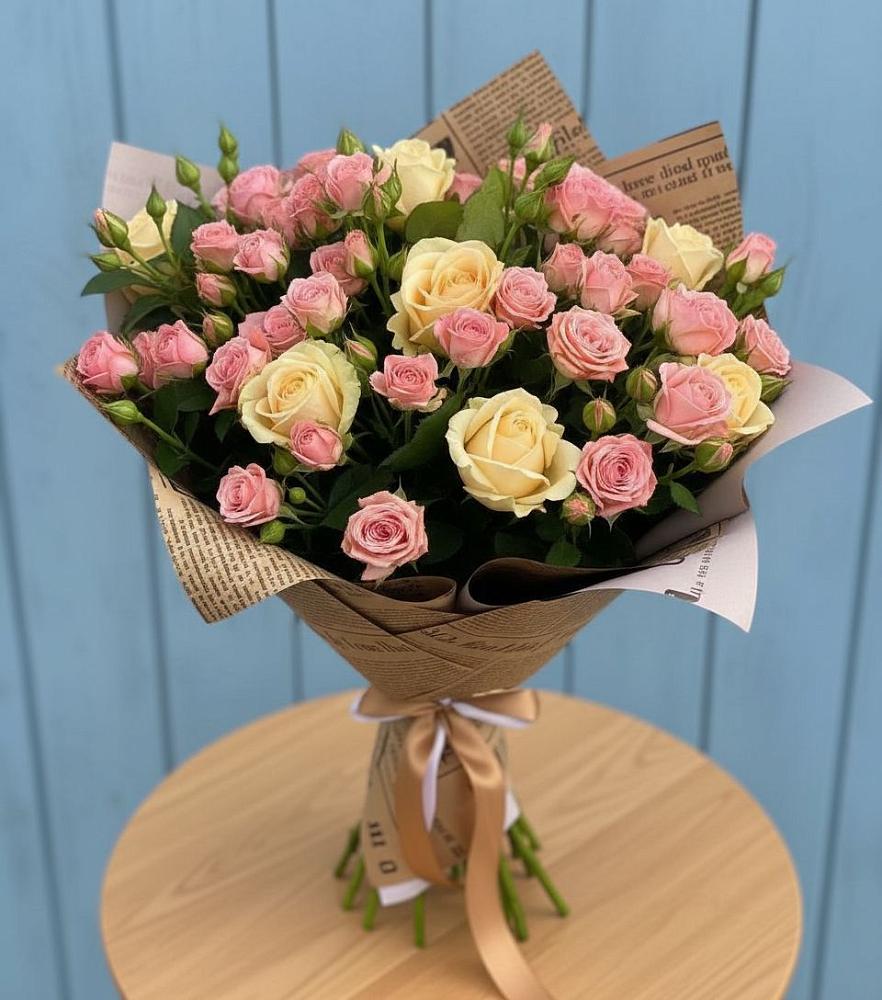 Букет цветов из: Розы в Викулово