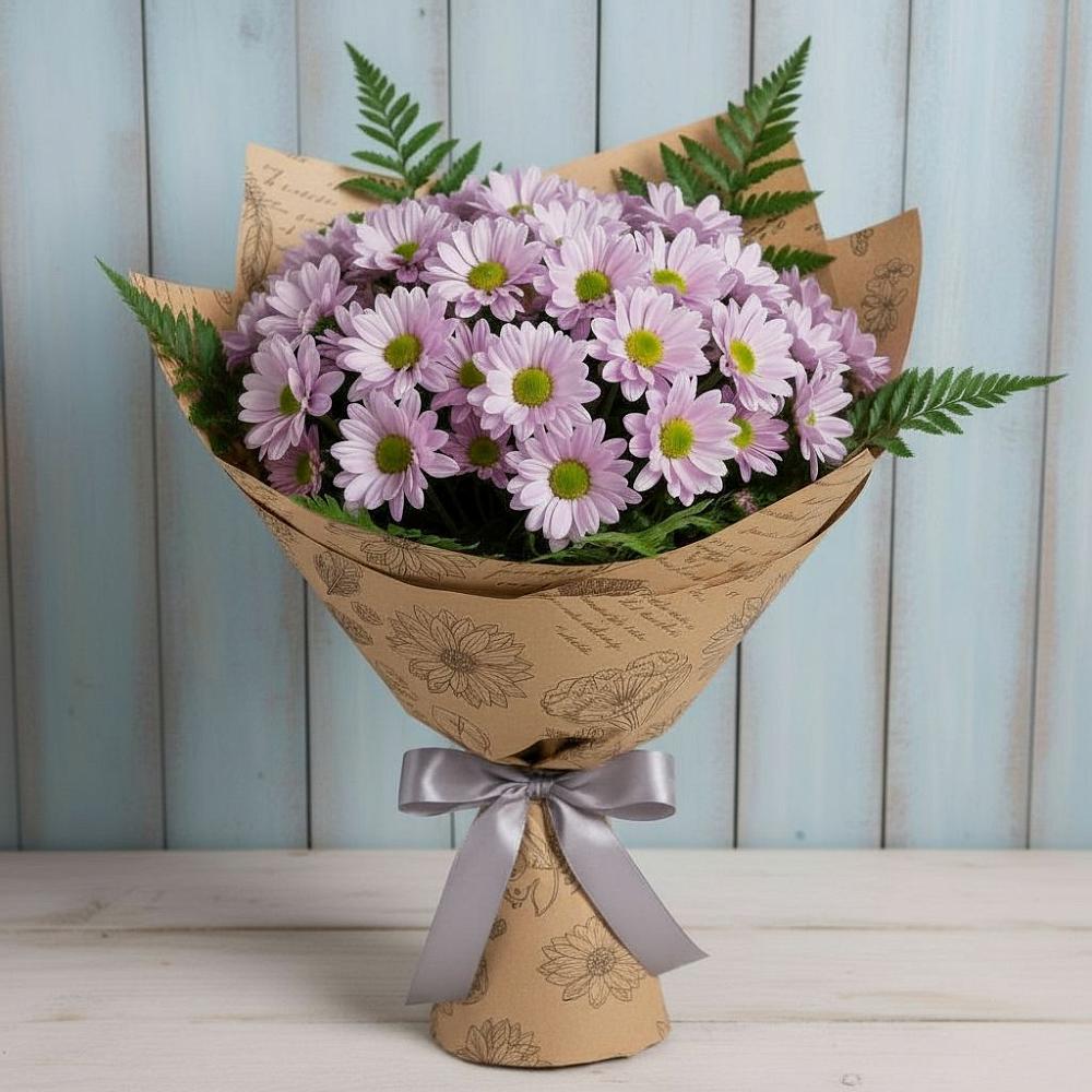Букет цветов из: Хризантемы в Викулово
