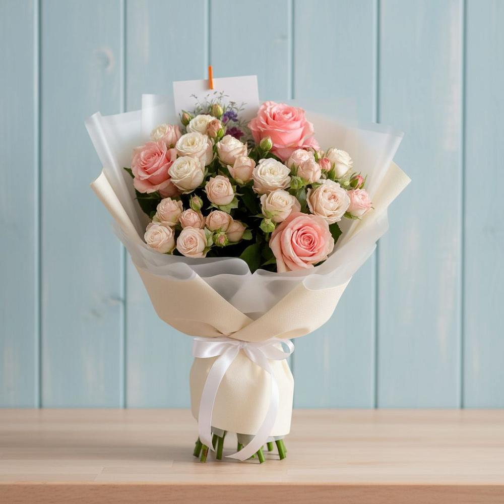 Букет цветов из: Розы в Викулово