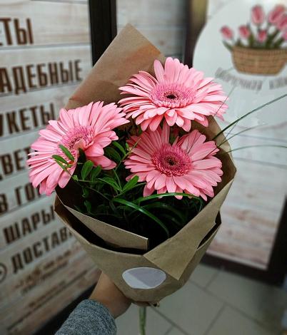Букет цветов из: Герберы в Викулово