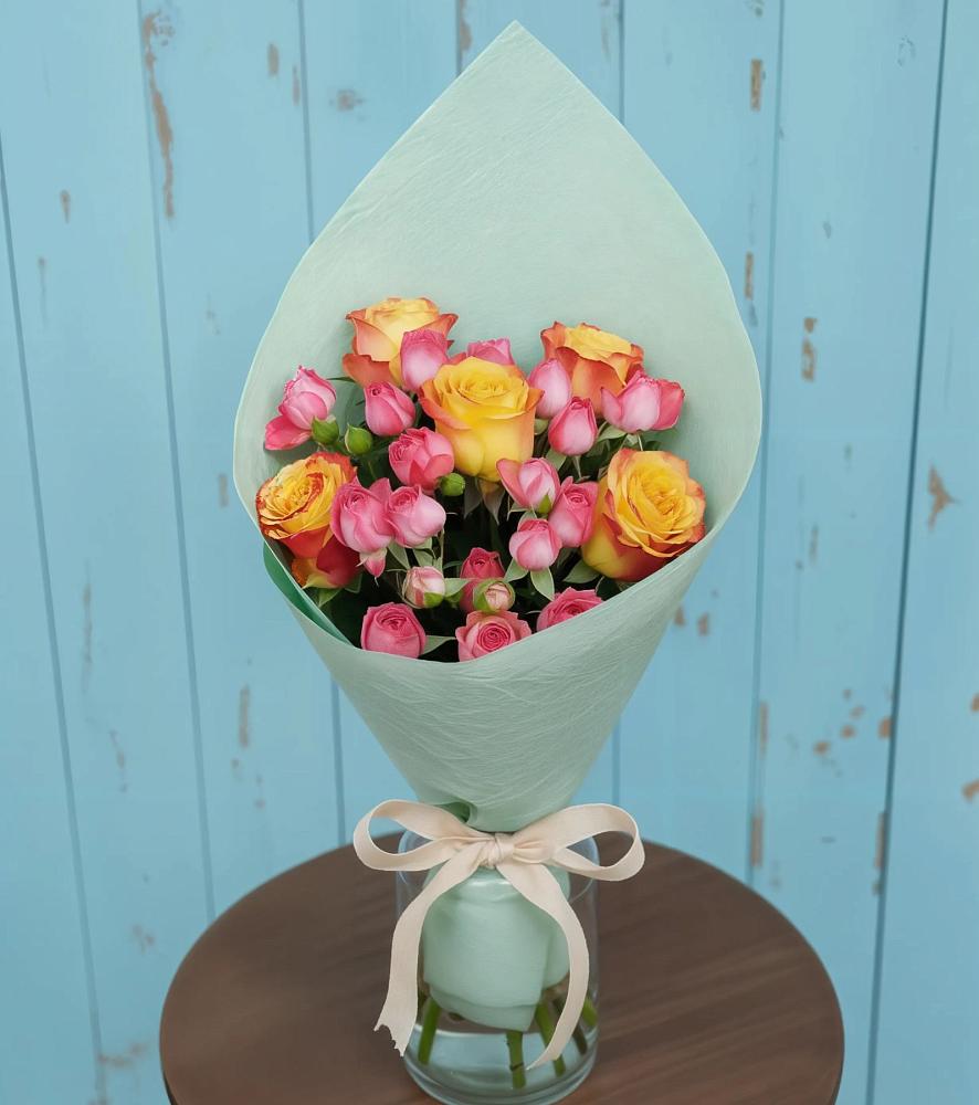 Букет цветов из: Розы в Викулово