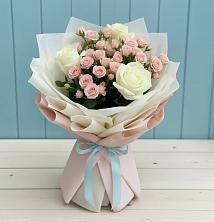 Букет цветов из:  Розы в Викулово