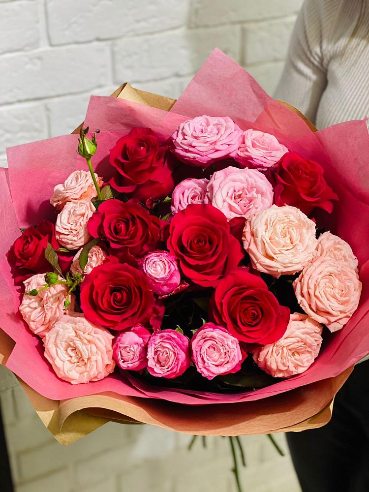 Букет цветов из: Розы в Викулово