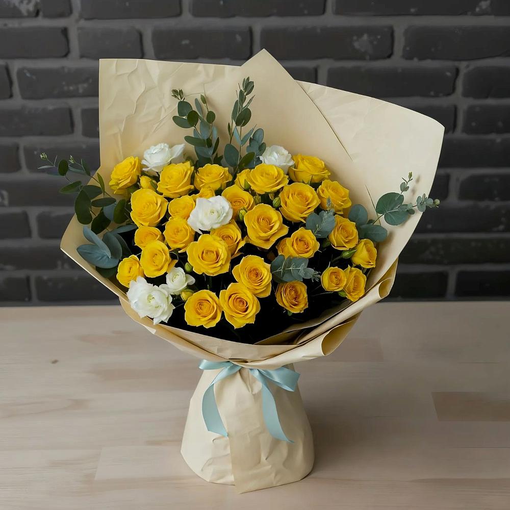 Букет цветов из: Розы в Викулово