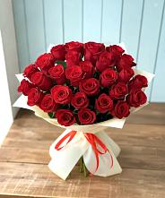 Букет 29 Красных роз в Викулово