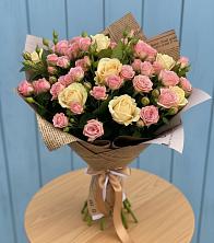 Букет цветов из:  Розы в Викулово