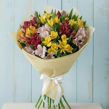 Букет цветов из:  Альстромерии в Викулово