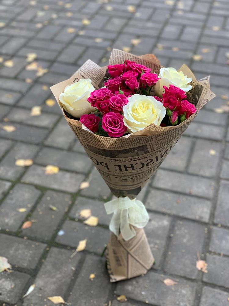 Букет цветов из: Розы в Викулово