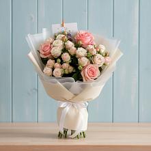 Букет цветов из:  Розы в Викулово