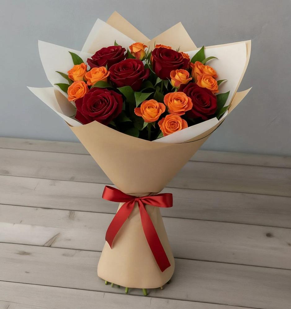 Букет Любовь и восторг в Викулово